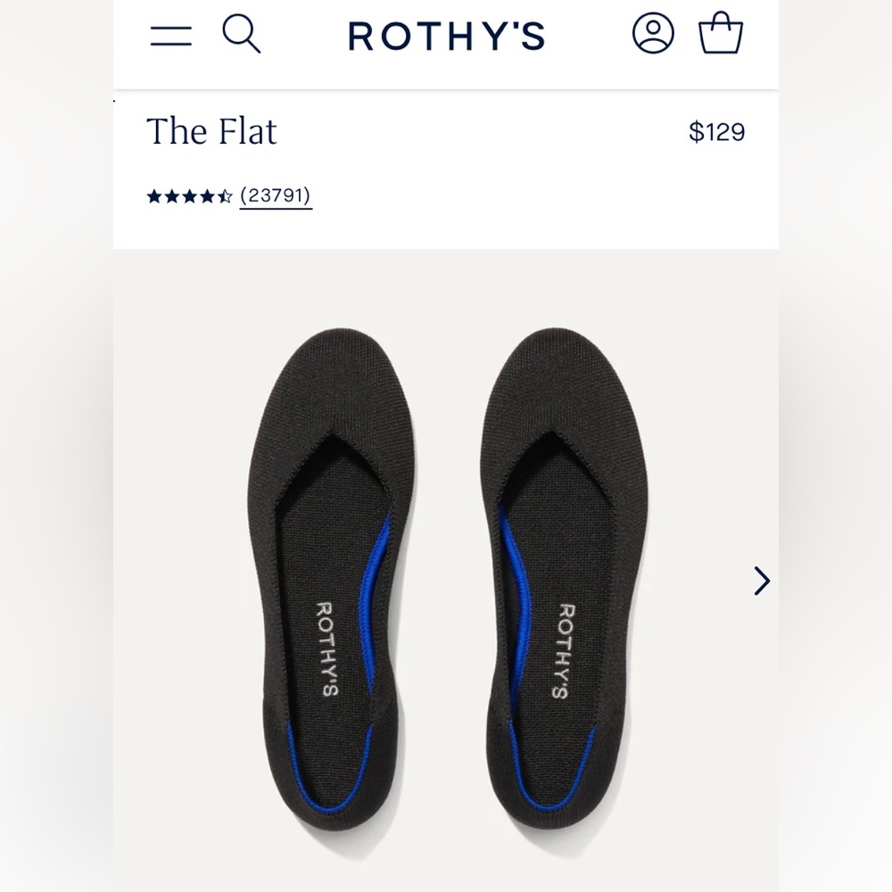 Rothy’s Flats Classic Signature Round Toe
